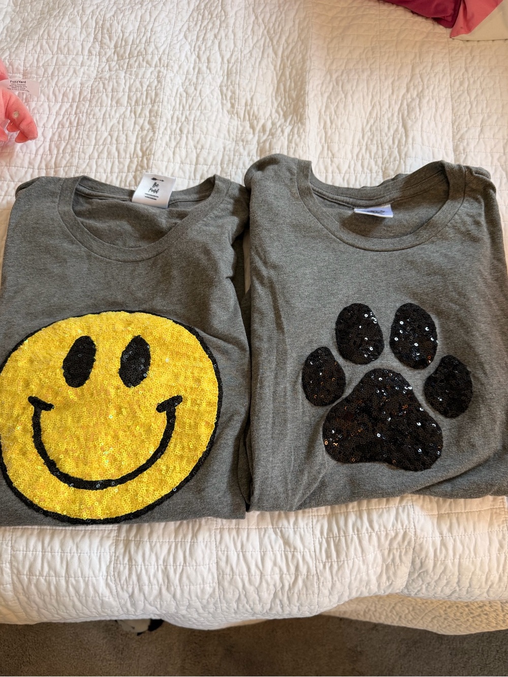 2 Sequin T-Shirts Sold Together